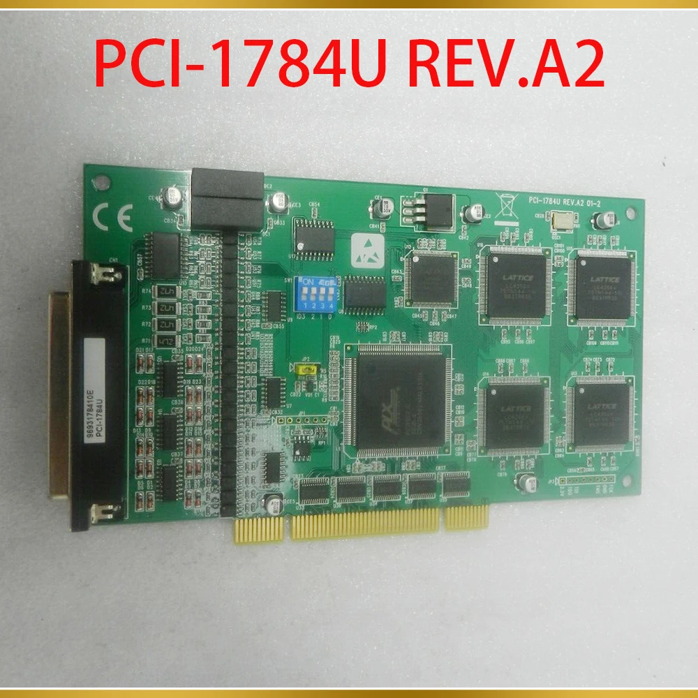 New Capture Card 4-Axis Quadrature Encoder And Counter Card For Advantech PCI-1784U REV.A2