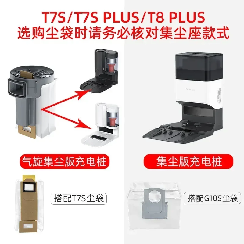 Staubbeutel für Xiaomi Roborock T7S T7S Plus S7 S7 Plus Staubsauger Staubbeutel Haushalt Kehrmaschine Reinigungswerkzeug Ersatz