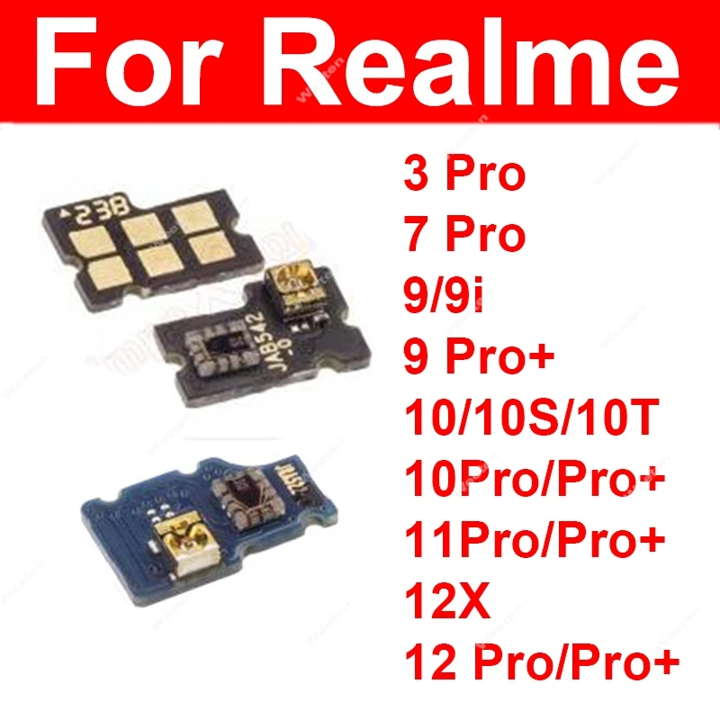 Proximity Omgevingslichtsensor Voor Realme 3 7 9 10 10S 10T 11 12 12X 13 Pro Plus 4G 5G Omgevingslicht Sensing Proximity Connector