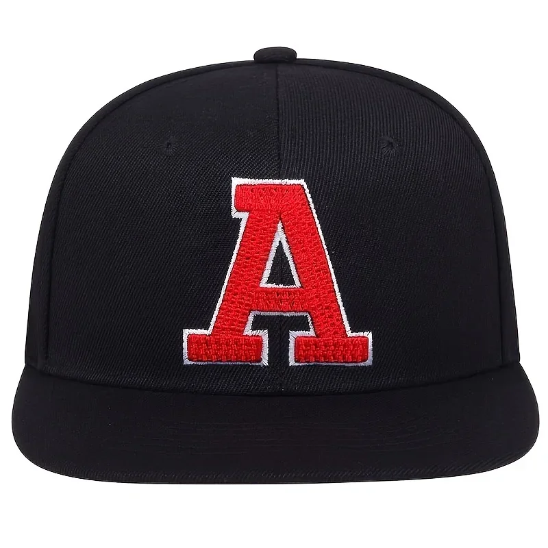 Unisex A Letter Embroidery Hip-hop Hats Spring Autumn Outdoor Adjustable Casual Baseball Caps Sunscreen Hat