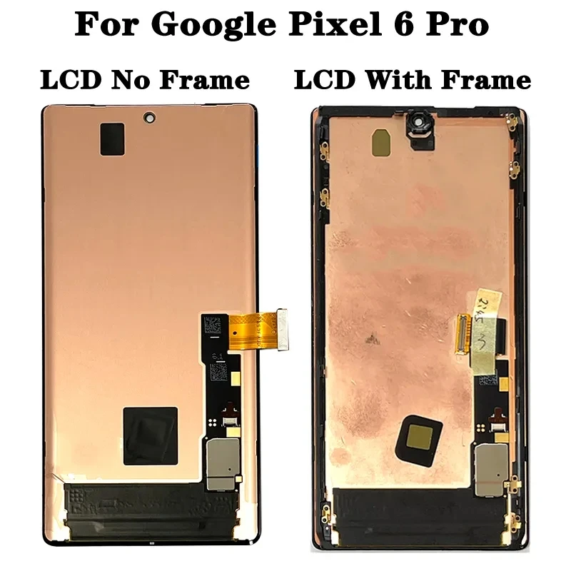 Tested AMOLED LCD For Google Pixel 6 LCD GB7N6 Display Scree FrameTouch Panel Digitizer For Google Pixel 6 pro GLUOG G8VOU LCD