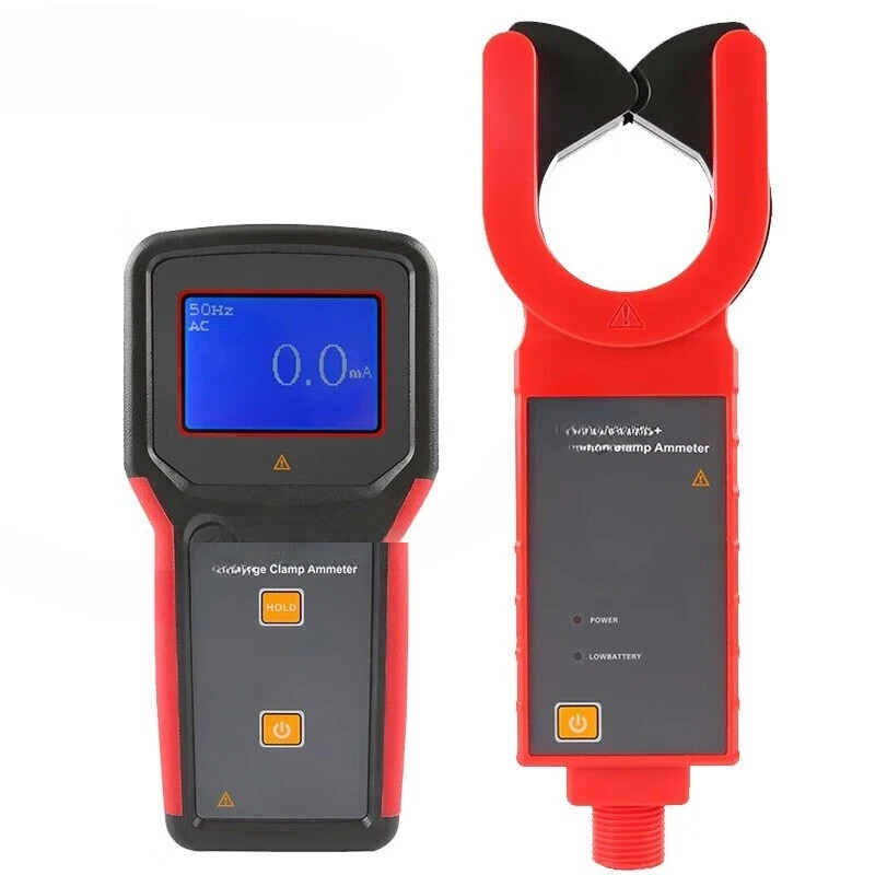 High and low voltage clamp ammeter