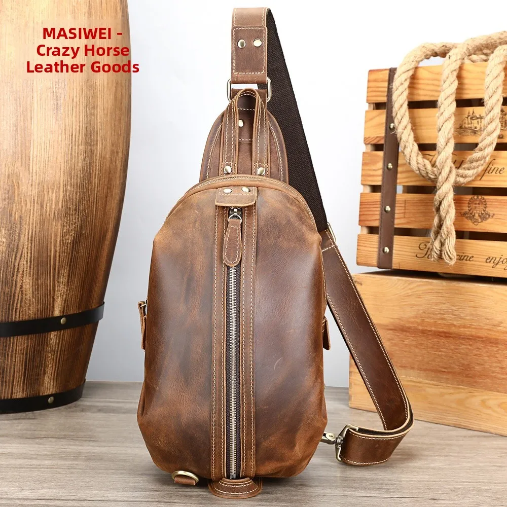 men's-retro-leather-chest-bag-large-capaci-sports-bag-top-layer-cowhide-diagonal-bag-outdoor-masiwei-suede-material