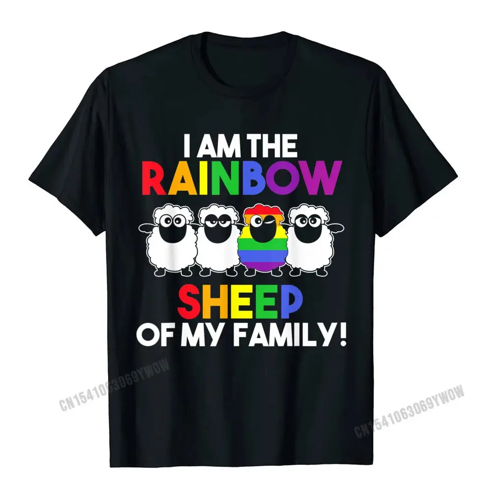 

Новая распродажа! Футболка I Am The Rainbow Sheep Of My Family, футболка унисекс с маленьким рисунком в стиле аниме, Y2K, летний бренд