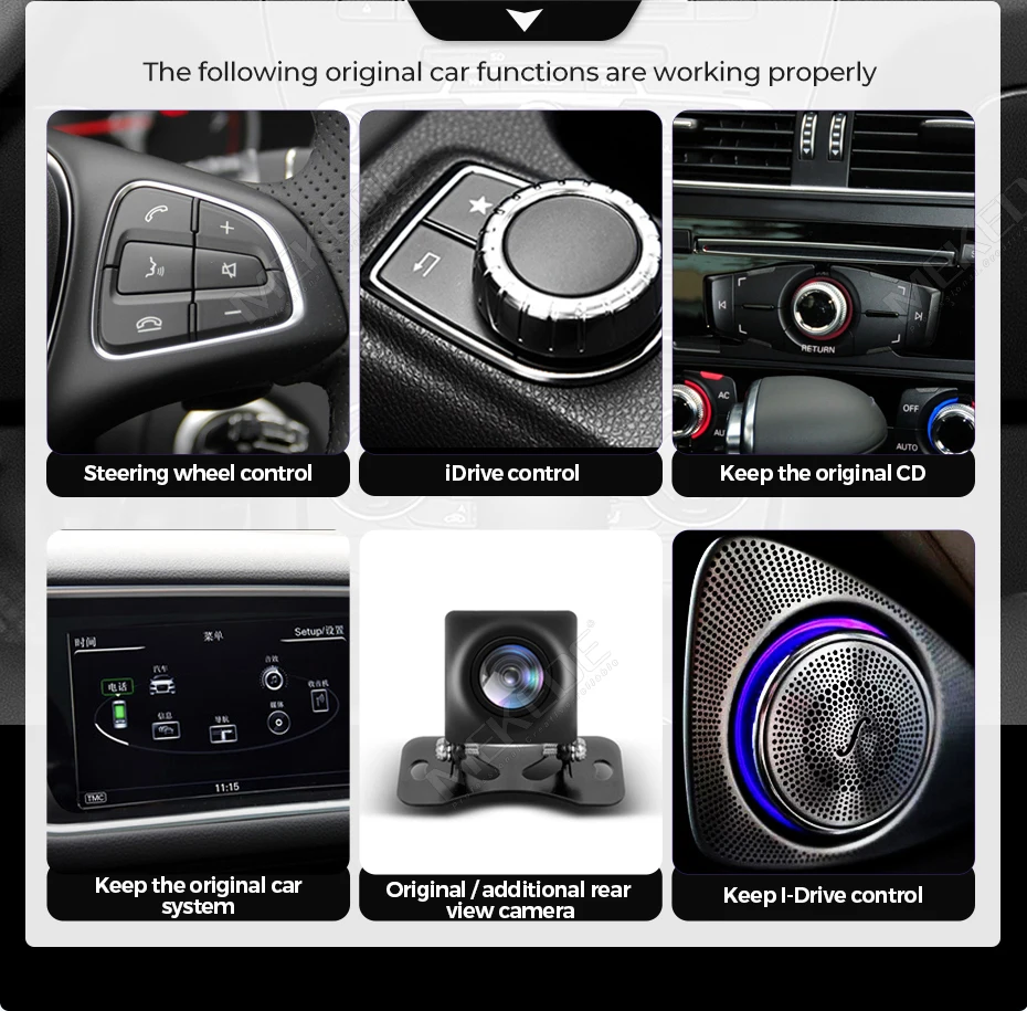 MEKEDE MNX Autoradio Inalámbrico de 8.8 Pulgadas con Sistema Dual Android OS y Carplay para Audi Q5 2009-2016, Versión Alta, Radio de Coche 2 Din, Reproductor Multimedia, Pantalla, 4G LTE, Navegación GPS, Audio, MTK6762, 4G, 64G, FM Estéreo, Compatible con Bluetooth, Información Original BT Automotivo 8