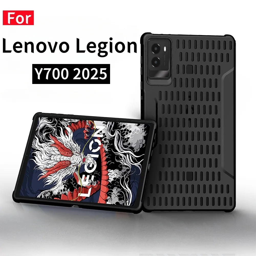 

For Lenovo Legion Y700 2025 TB321FU Tablet Matte Frosted TPU Cover Case Y 700 3rd Gen 8.8 Inch Heat Radiation Game Cover