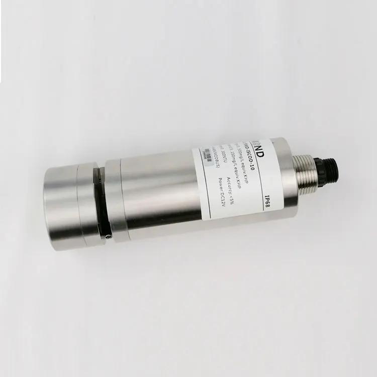 مسبار COD لمياه الصرف الصحي جهاز اختبار جودة المياه الصناعية RS485 مستشعر COD الرقمي محلل عبر الإنترنت UV254