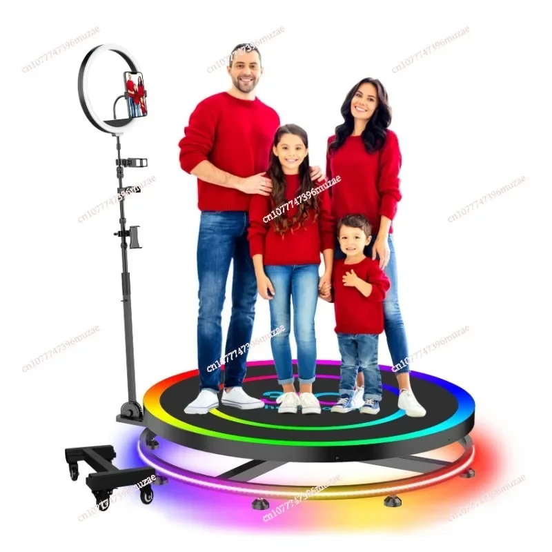 360 Photo Booth Explosion 360 Ring Shooting Equipment, Rotating Around Self-shooting Small Stage Device