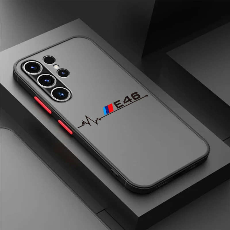 MW E46 E60 Logo Phone Case for Samsung S24 S23 S22 S21 S20 S10 S9 Plus S24 S23 S22 S21 S20 Ultra S23 S21 S20 FE S10 4G S10 Lite