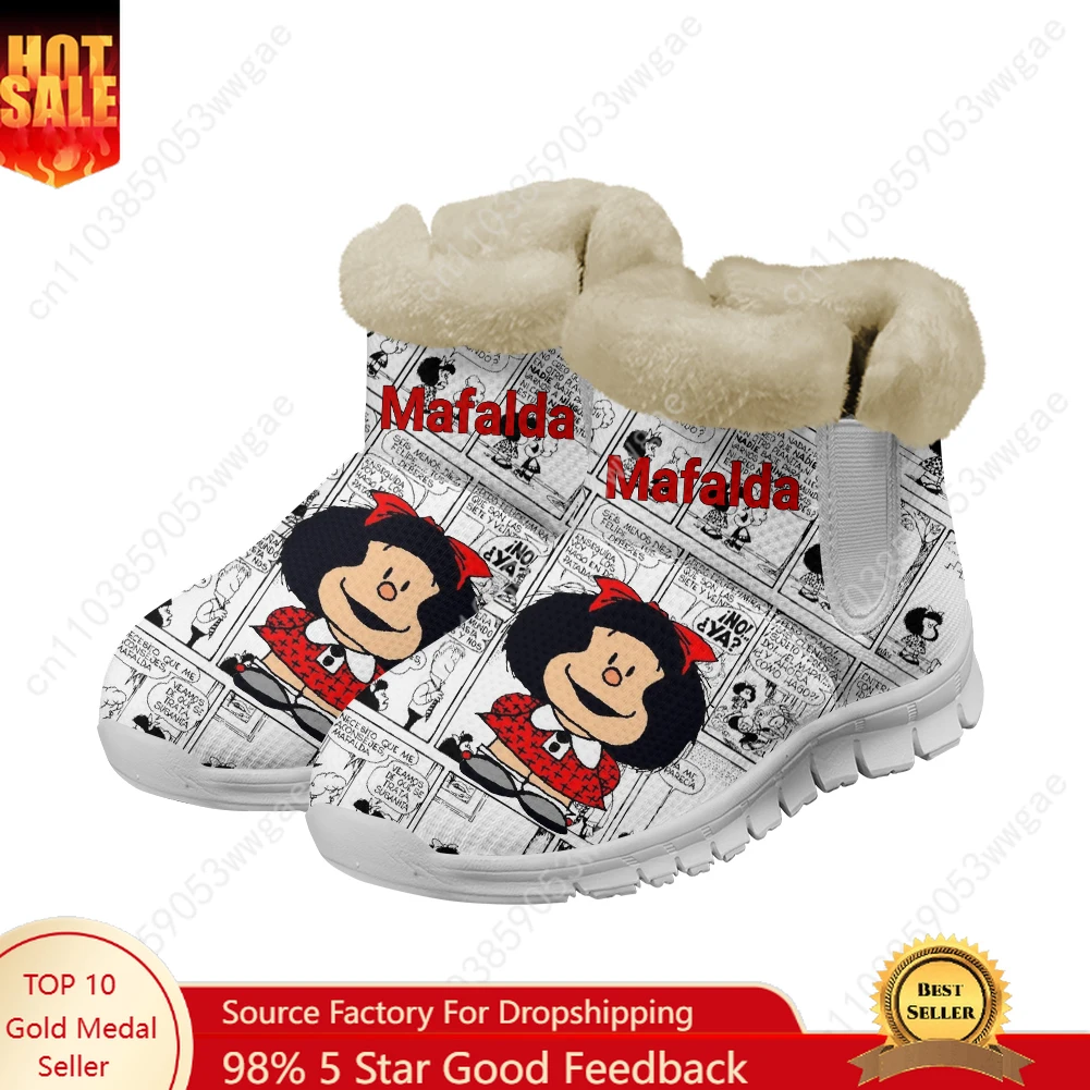 

Зимние ботинки Mafalda, теплые ботинки, мужская и женская обувь для подростков, повседневные легкие кроссовки высокого качества для пар, спортивная обувь на заказ