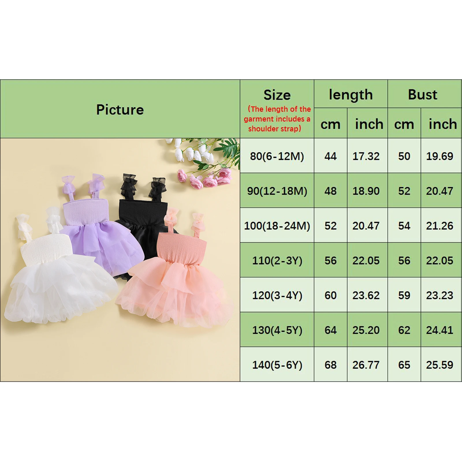 Kids Baby Girls Ball Gown Dress Sleeveless Bow Straps Layered Tulle A-line Dress Summer Girl Patchwork Birthday Party Dress