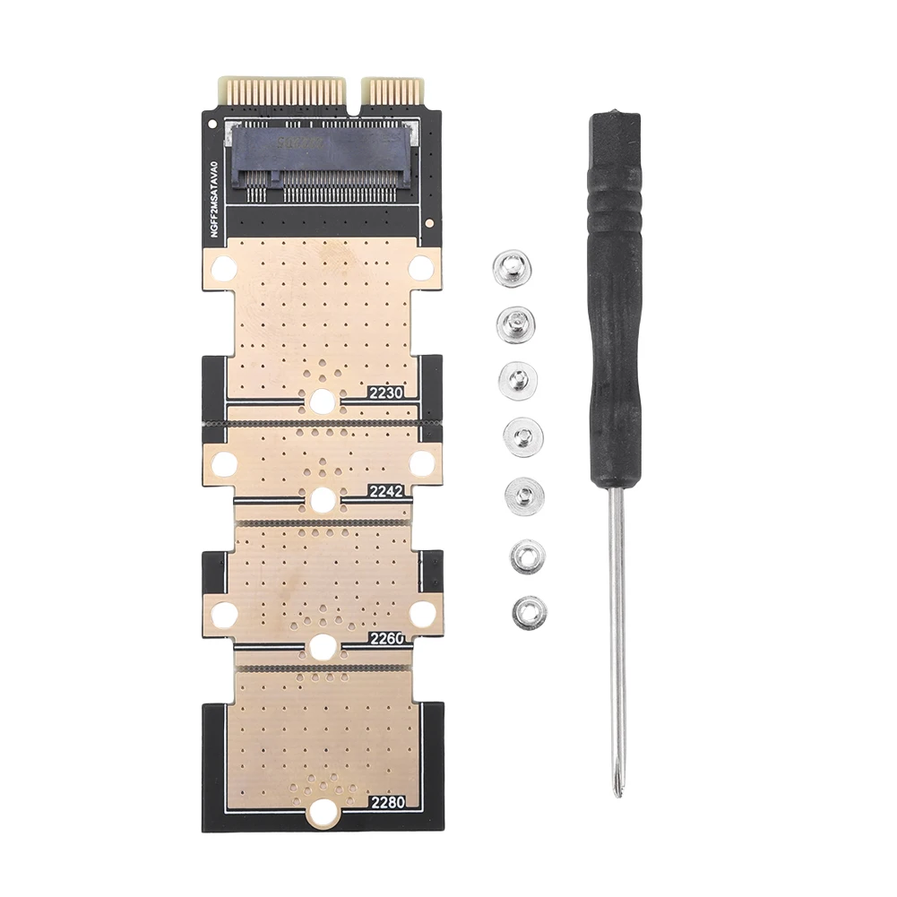

M.2 NGFF To MSATA Converter Card B Key M.2 NGFF SSD To Mini SATA Adapter SATA III for NGFF M.2 2280 2260 2242 2230 SSD
