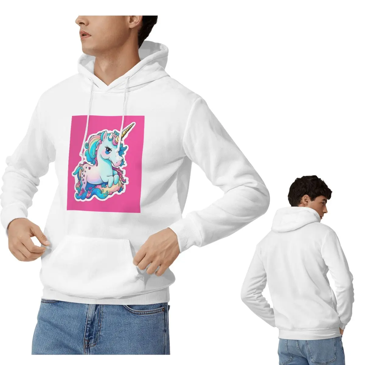 

Милые красочные толстовки с единорогом 5, мужские и женские повседневные пуловеры, модная уличная одежда с длинными рукавами, осень-зима