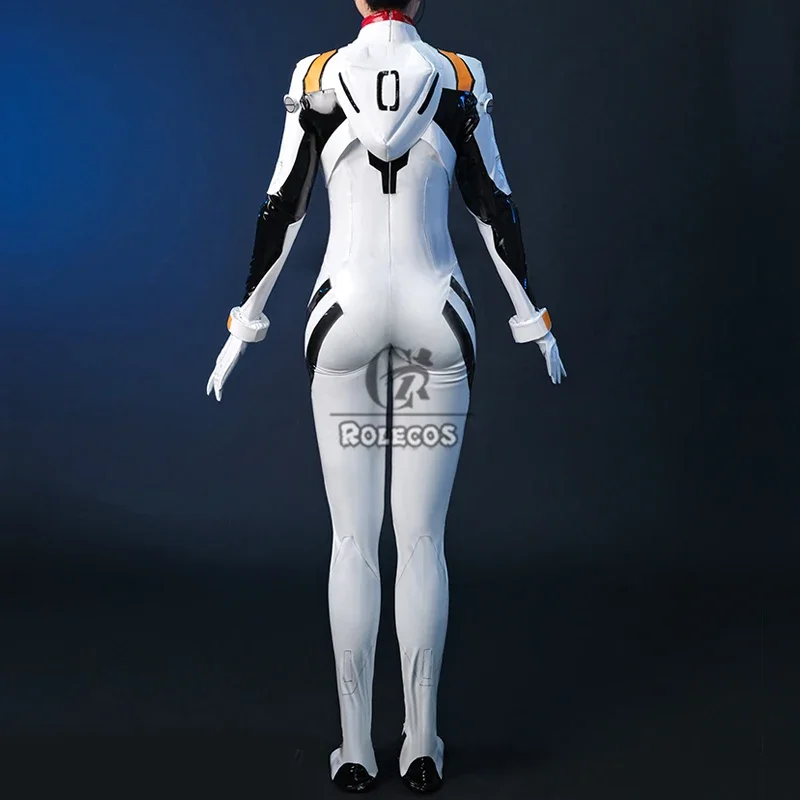 CosplayROLECOS EVA Ayanami Rei traje de combate disfraz Cosplay Ayanami Rei disfraz Halloween carnaval fiesta mujer mono traje Fu