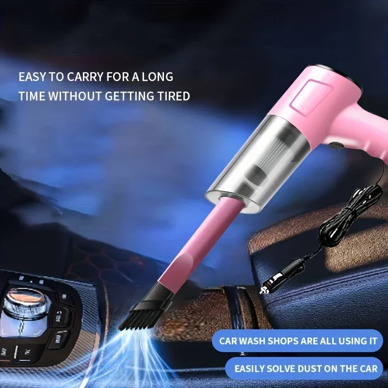 

Автомобильный пылесос высокой мощности 12 В — портативный портативный с пылесборником 0,1-0,2 л