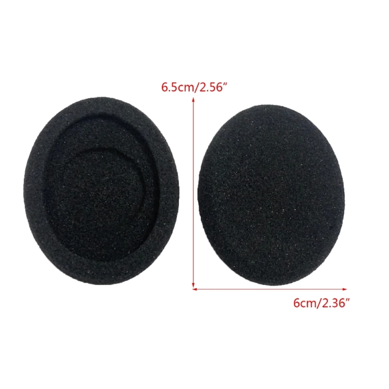 1 Pair Replacement Sponge Ear Pads Cushion Cover for Sennheiser SC 160 165 USB Headphone Earmuff Headset Sleeve
