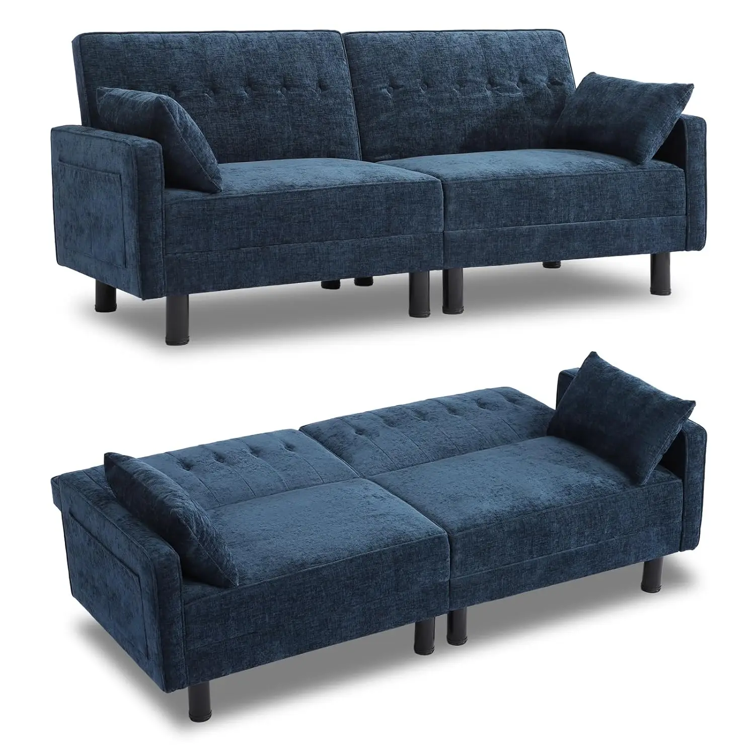 Futon Sofa Bed,Conv…