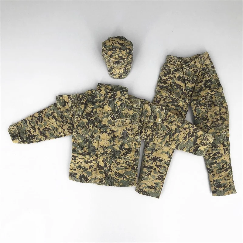 DML 1/6 Soldier Modern US All Terrain Jungle Camouflage Clothes Model Toy Accessories Fit 12'' Action Figure Body In Stock