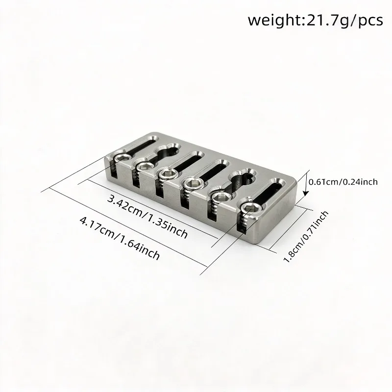 For LP 6 String Electric Guitar Roller Bridge Tailpiece Replacement Part