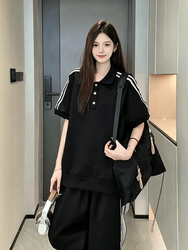 conjunto-deportivo-retro-americano-de-camiseta-a-rayas-de-manga-corta-y-pantalones-largos-para-hombre-y-mujer-ropa-casu