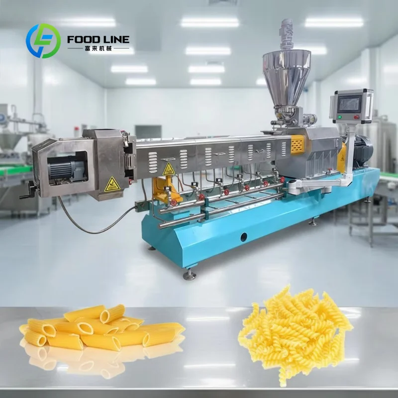 Professional Industrial Pasta Making Machine, High Efficiency Macaroni Extruder for Custom Production Lines