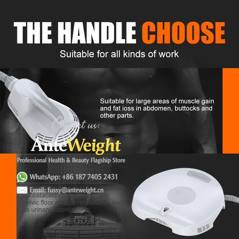 4 Handles Ems Circslim Body Shaping & Muscle Building Machine