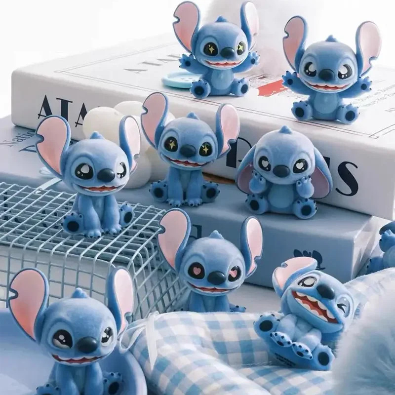 

Toptoy Disney Stitch Mini Fluffy Series Mini Blind Bags Toys Anime Stitch Figurines Cute Emotional Puppy Desktop Decor Ornaments