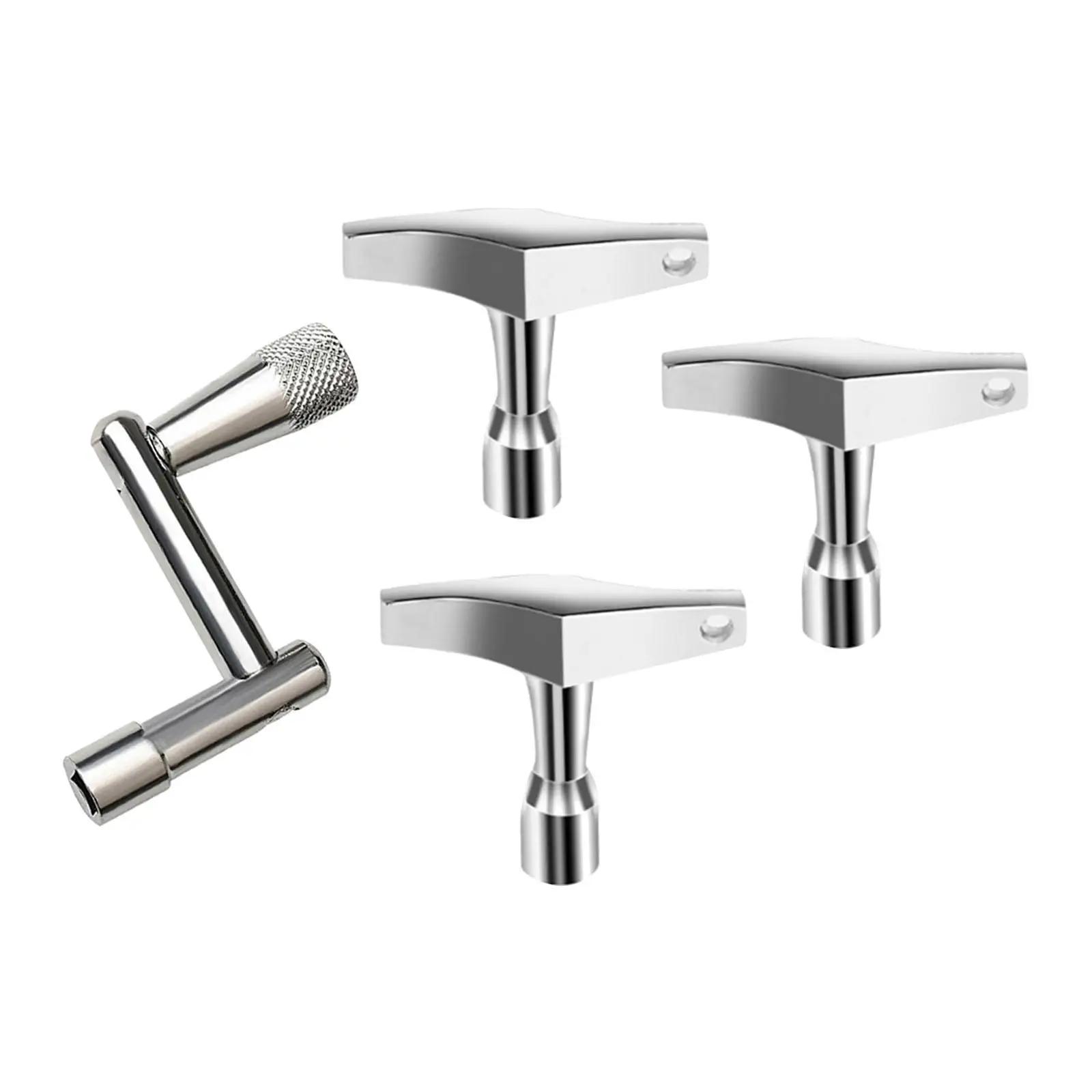 4 個のドラムキー連続標準動作速度使いやすい多機能ドラムキーセットジャズドラムアコースティックドラム用