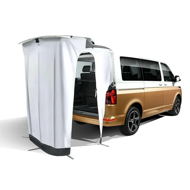 RV Shower Stall Tent For Vw T5 T6 Transporter 2003-Onwards Tailgate Camping Privacy Shower Tent Camper Van Camping Accessories