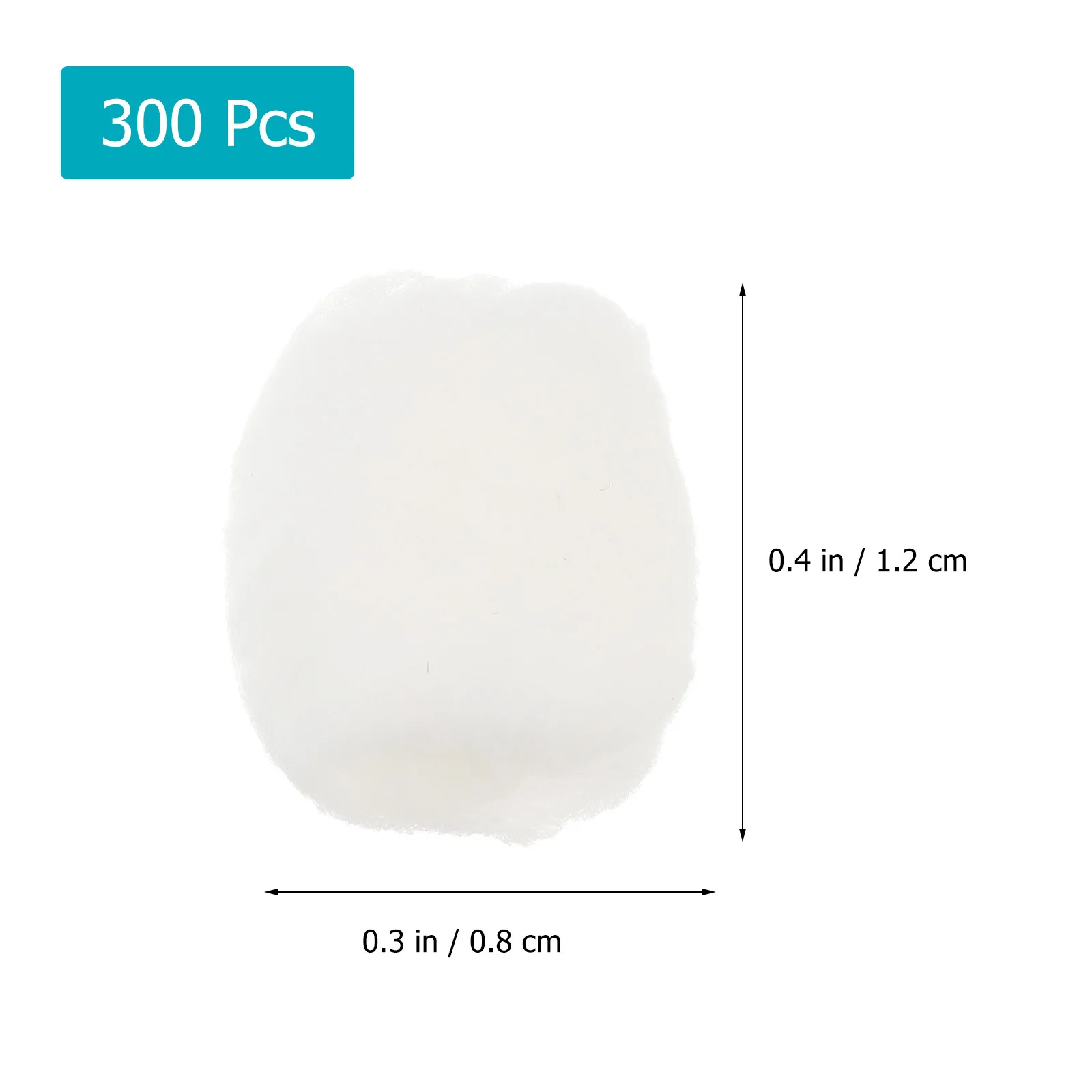 300 pçs bolas de algodão puro bola de algodão para remoção de maquiagem unha polonês desengordurante macio absorvente saco resealable uso em salão de beleza em casa