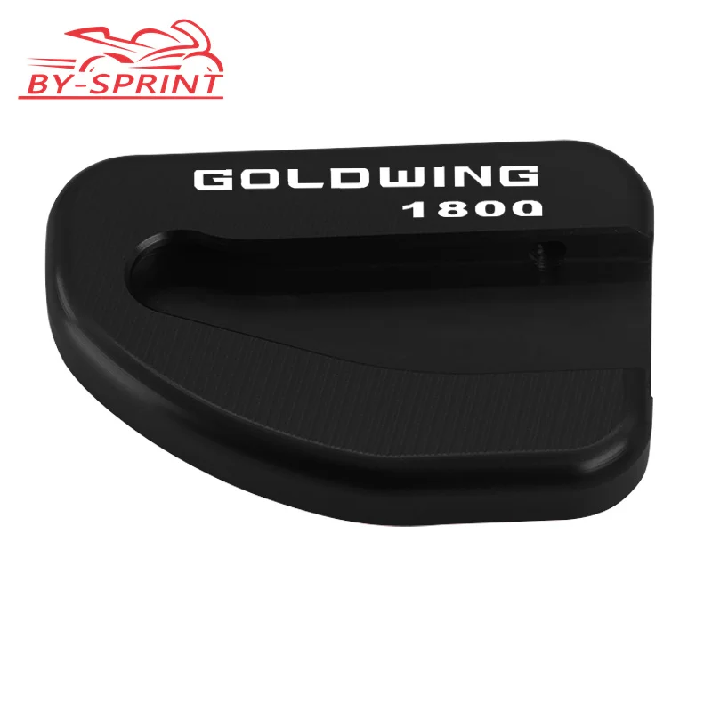 Goldwing 1800 Motorcycle CNC Foot Kickstand Side Stand Enlarge Extension Plate For Goldwing1800 GL1800 F6B 2002-2017