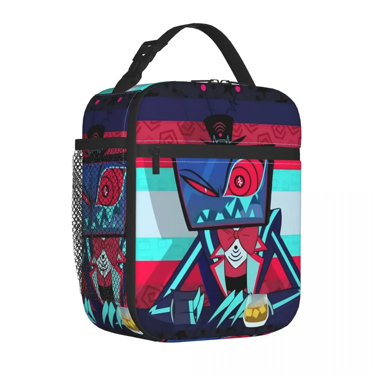 Vox Hazbined معزول أكياس الغداء حقيبة للحفاظ على البرودة وجبة الحاويات كبيرة حمل علب الاغذية بينتو الحقيبة السفر المدرسي