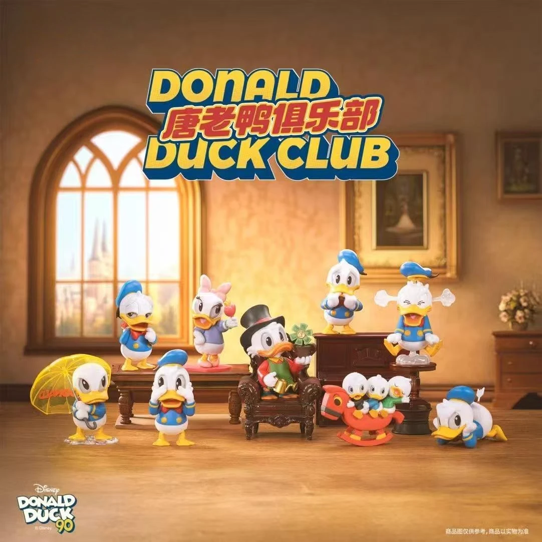 

Disney Donald Duck Club Series Blind Box Anime Room Mysterious Box Toys Desktop Decoration Children Holiday Birthday Gifts
