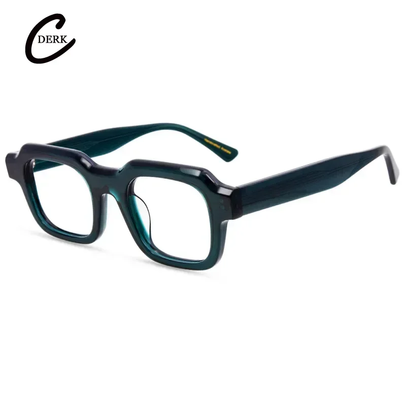 Classic fashion heavy board retro square frame men's and women's myopia frame anti-blue presbyopia optical glasses