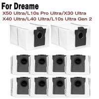 Dust Bag For Dreame L10s Plus L10s Pro Ultra Heat X50 Ultra X30 Ultra X30 Pro S30 Pro Ultra X40 Ultra X40 Pro Accessories