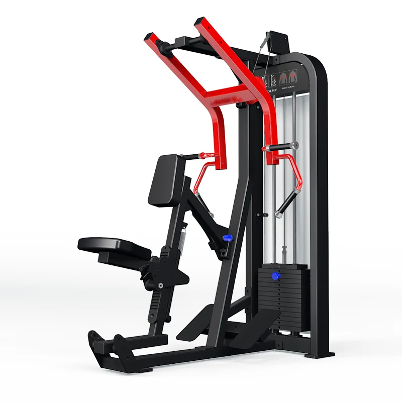 

Fitness Seated Rowing Machine Commercial Strength Gym Equipment Eco-Friendly Steel Construction