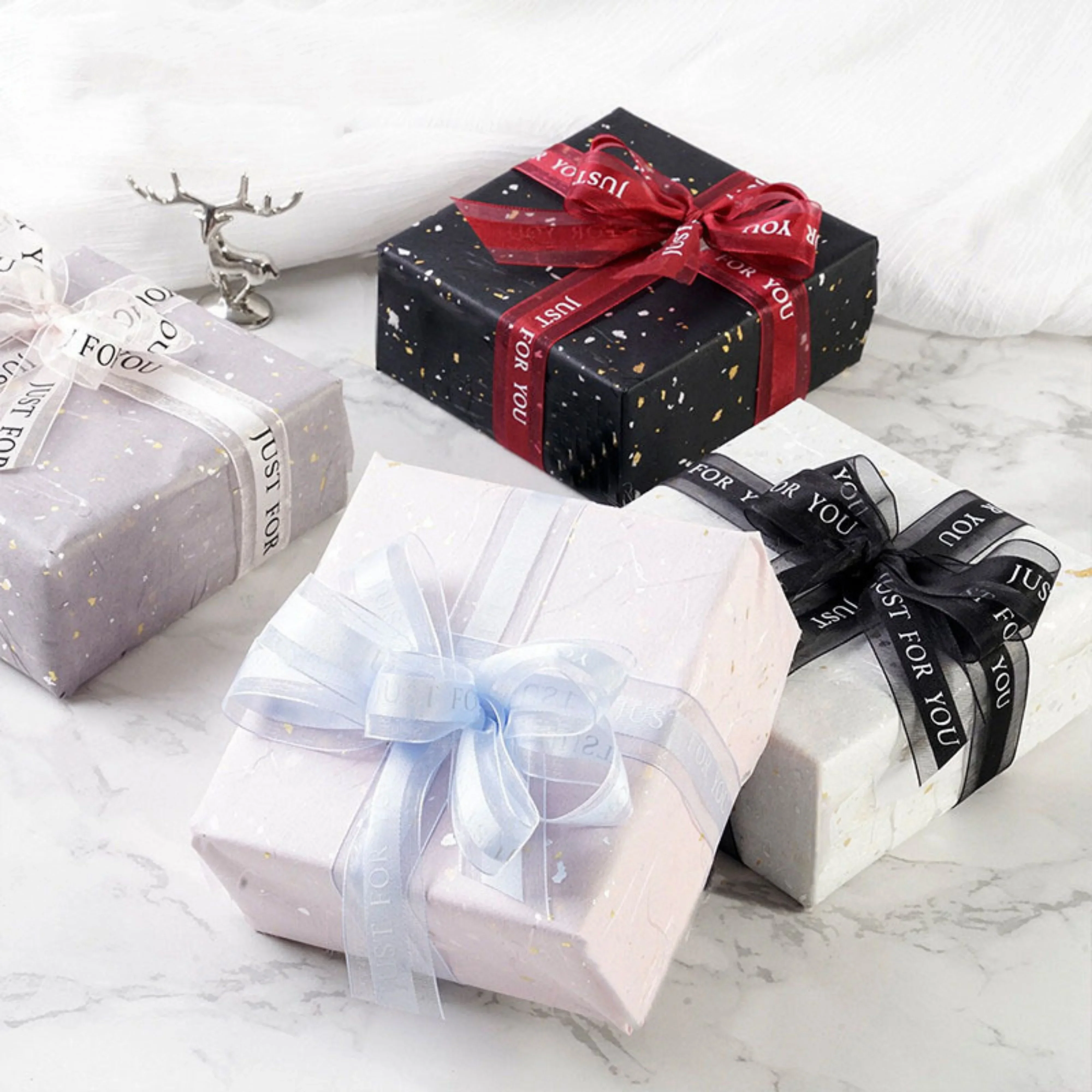 هدية شريط خيوط الثلج الإنجليزي ، خَبز حريري ملون ، ديكور مشهد منزلي ، ديكور حفلات فخم ، 1 * * #2