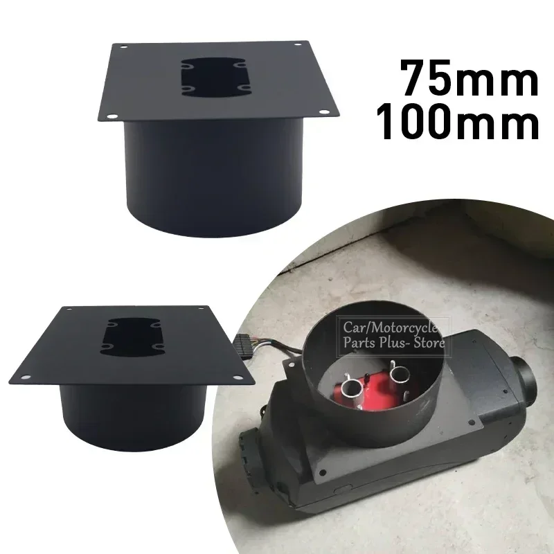 Air Diesel Heater Base Mounting Bracket Floor Plate Height 75/100mm Upgraded Black For Eberspacher Webasto Propex Car Truck VAN