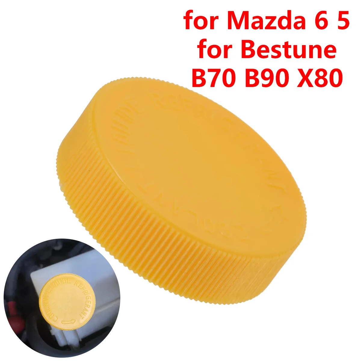 Car Windshield Wiper Washer Fluid Reservoir Tank Bottle Cap Cover for Mazda 6 5 for Bestune B70 B90 X80