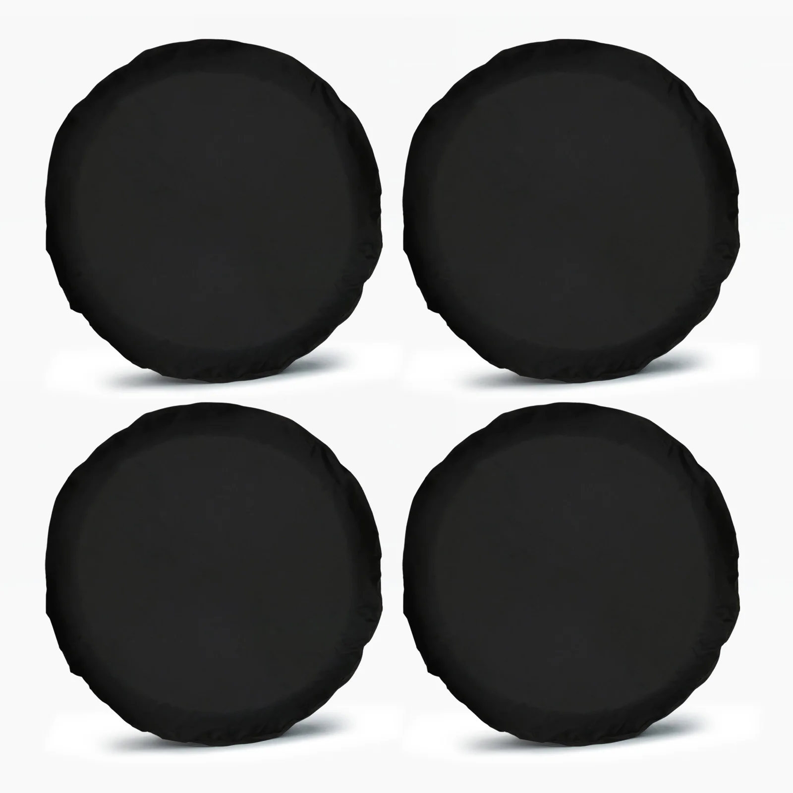 EHDIS 4pcs PVC Covering Nylon Cloth for Car Wheels Waterproof Spare Tire Cover Wheel Protector Guard Auto Detail Cleaning Tools