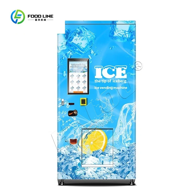 آلة بيع الثلج على الشاشة الموردة لآلة بيع الثلج الأمثل لصنع آلة بيع الثلج ATM