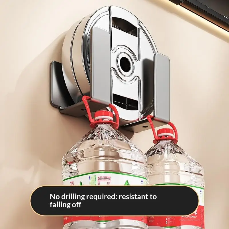 Настенное крепление для маршрутизатора, держатель удлинителя из углеродистой стали, многофункциональная стойка для размещения Wi-Fi, экономия места, настенный кронштейн без дрели