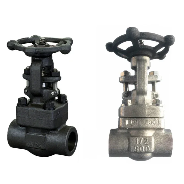 High Pressure Pn16 800lb DN50 Din Standard Forged Steel Socket Welded Globe Valve