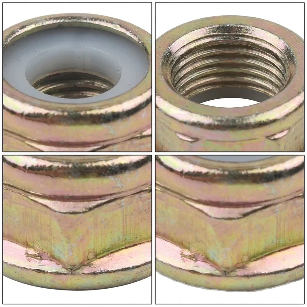 Grass Trimmer Fastener M10x1.25 Left Hand Nut For String Trimmer Repair Left Hand Thread Nut Quick Hassle-free Installation