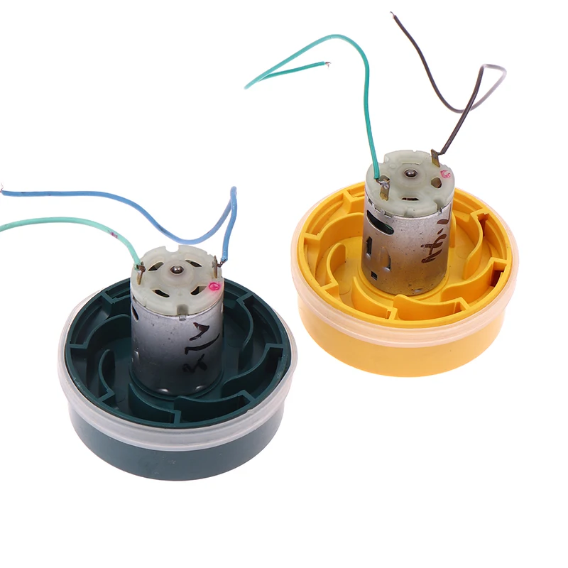 مكنسة كهربائية لاسلكية 380 مع محرك تيار مستمر عالي السرعة 3.7/7.4 فولت؛ ديناميكي 25000 دورة في الدقيقة، شفط قوي، بما في ذلك شفرات المروحة