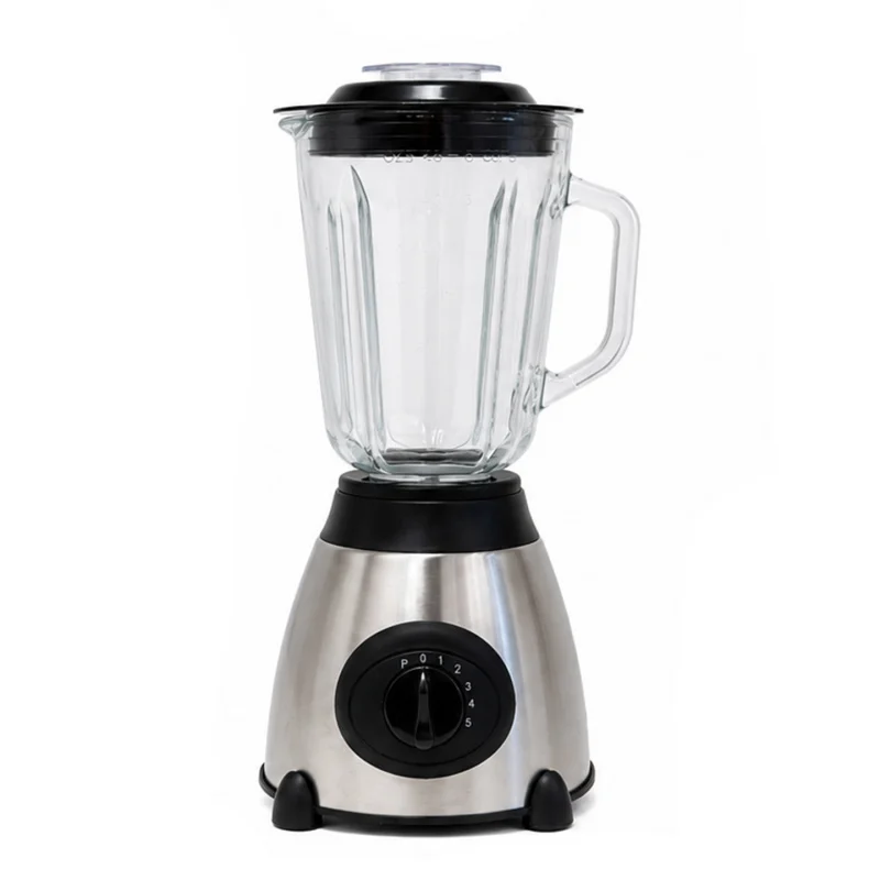 5-Speed Silent Blender 1.5L Glass Jar Multifunctional 2-in-1 Juicer Grinder Household Smoothie Milkshake Food Mixer Kitchen Blen view 5