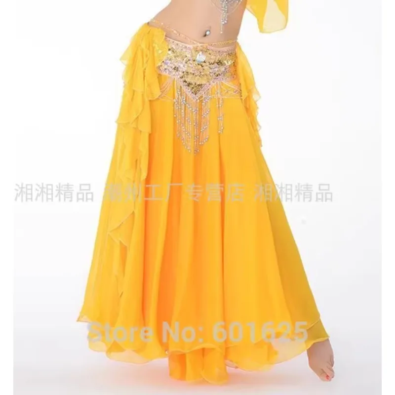 Angepasst Neue Bauchtanz Rock Undercover Halbe Länge Langes Kleid Sexy Weibliche Praxis Leistung Kostüm Tanz Hüfte Wrap Rock