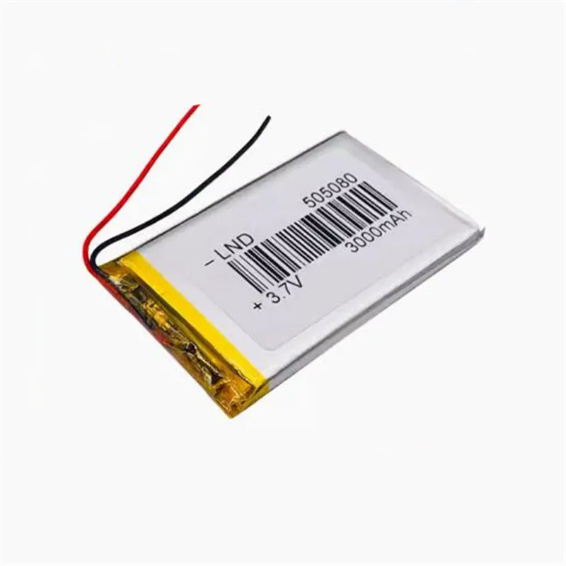 

jiaxinda 3.7V 3000mAh 505080 polymer lithium battery