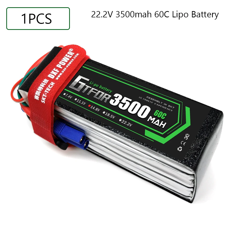 Batteries Lipo 7.4V 11.1V 15.2V 14.8V 22.2V 2S 3S 4S 6S 3300mAh 5200Mah 6300Mah 6500mAh 6200mAh 6750mAh 8000mAh 7000mAh