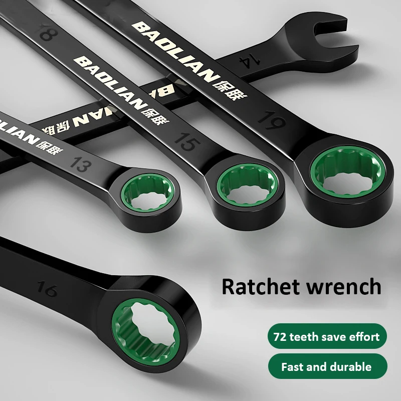 Dual-Purpose Ratchet Plum Wrench 2
